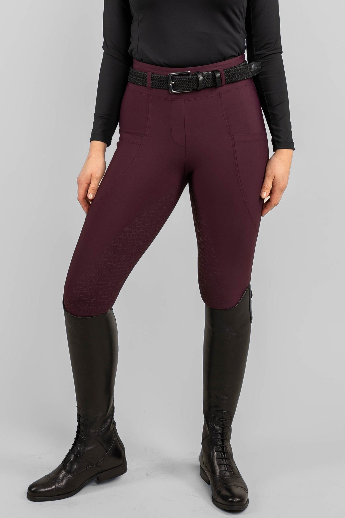 London Merlot Hybrid Leggings