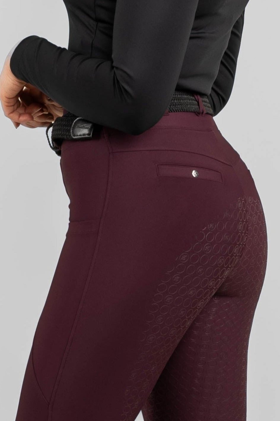 London Merlot Hybrid Leggings