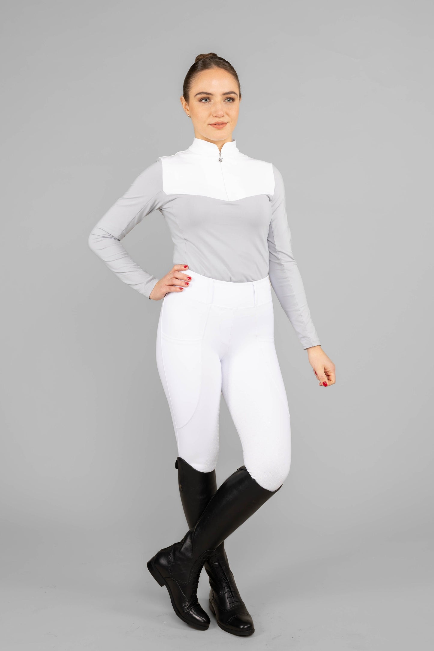 London White Hybrid Leggings