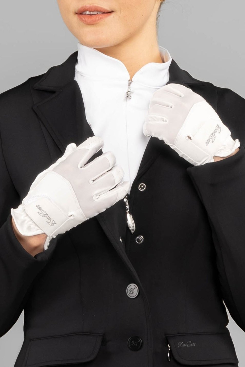 Ely Gloves White